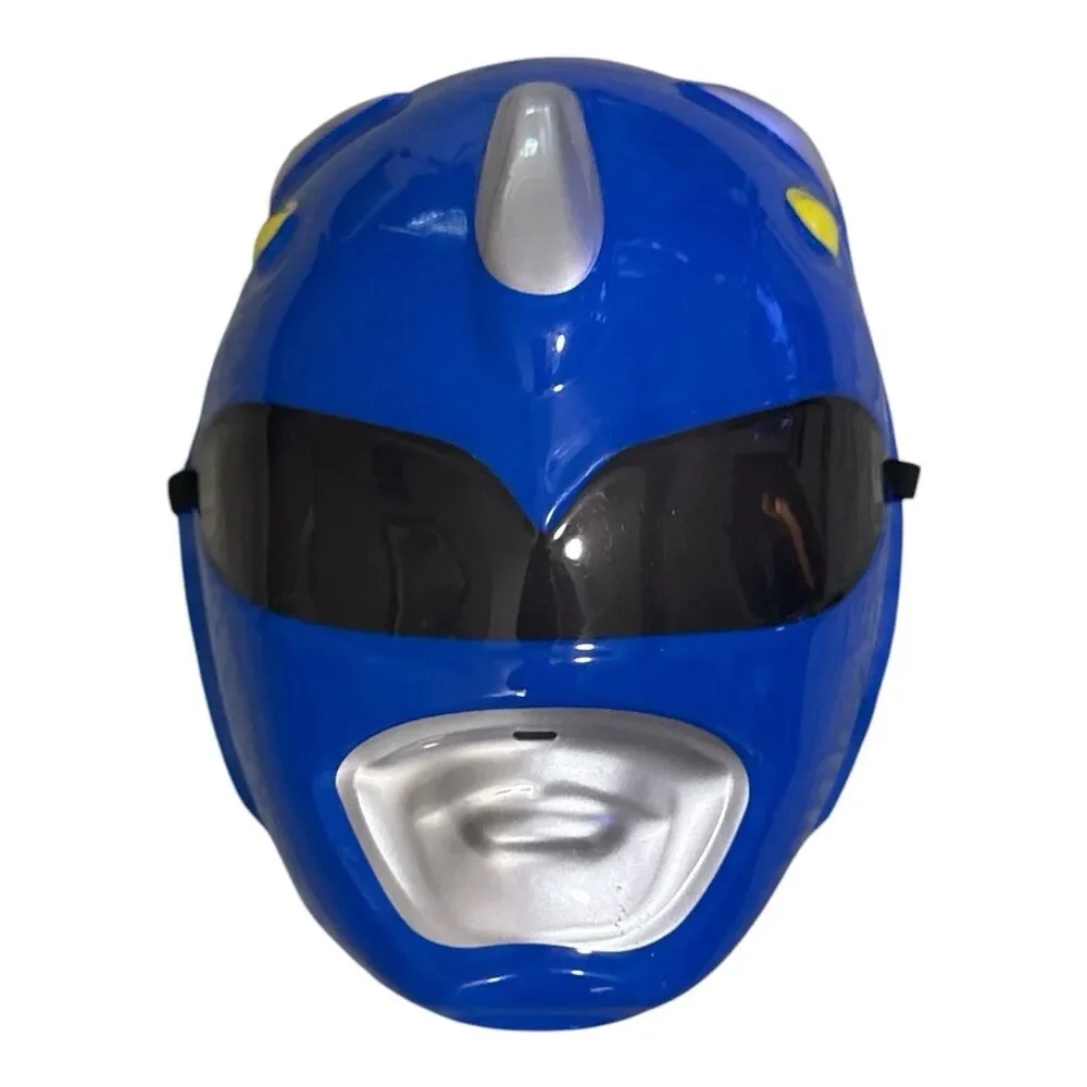 Mighty Morphin Blue Power Ranger Classic Muscle Costume Boys 7-8 (Minor Flaws)